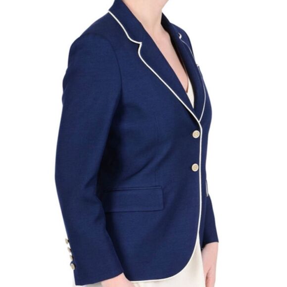 JCP 3/4 LONG SLEEVES 2-BUTTON PLACKET WOMEN"S BLAZER - Picture 1 of 15